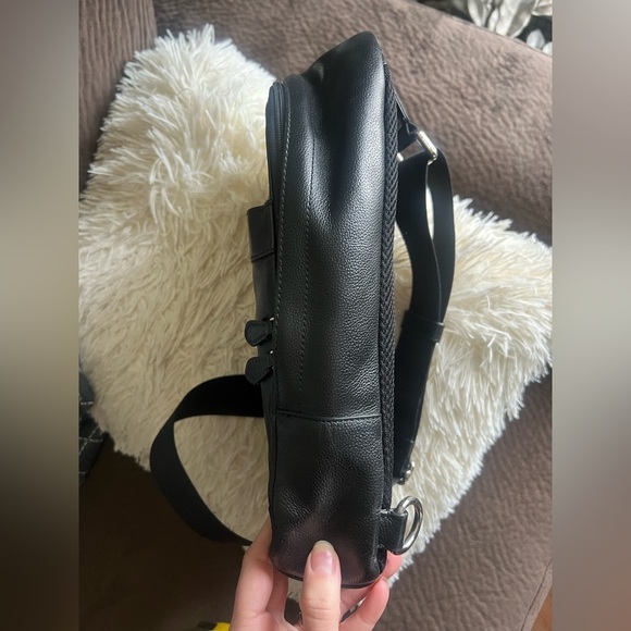 Coach Charles Backpack/Crossbody Bag Black - Picture 9 of 9